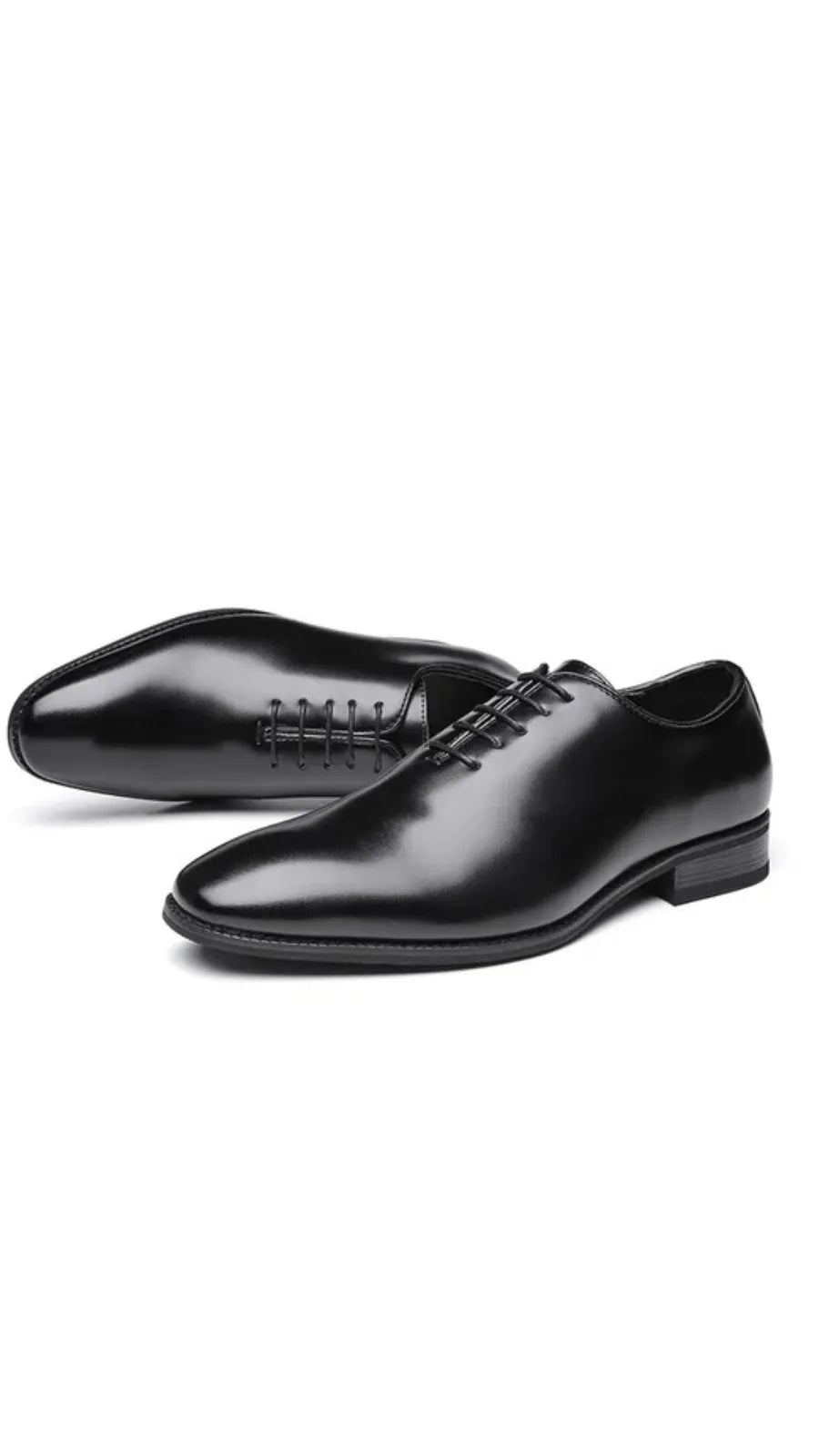 Leather Lace-Up Shoes